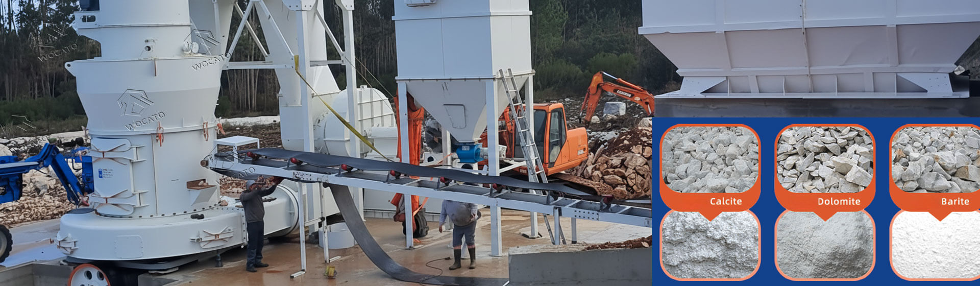 5TPH Limestone Crushing Plant in Nigeria- ZRM130 Raymond Grinding Mill for Mining