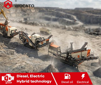 Mobile Tracked Stone Crushing Plant