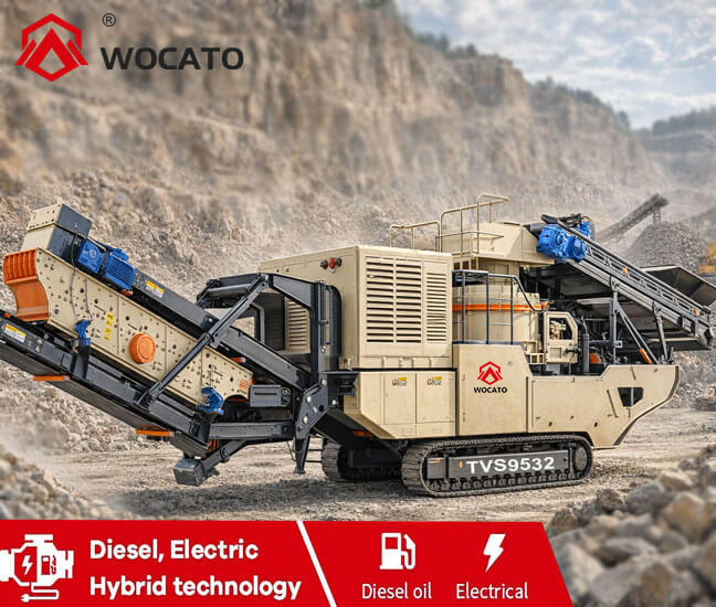 Mobile Tracked VSI SandMaking Plant