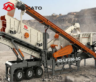 K3 Mobile Wheeled 3-in-1 Crusher Plant
