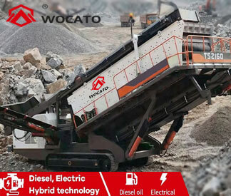 Mobile Tracked Screening Plant