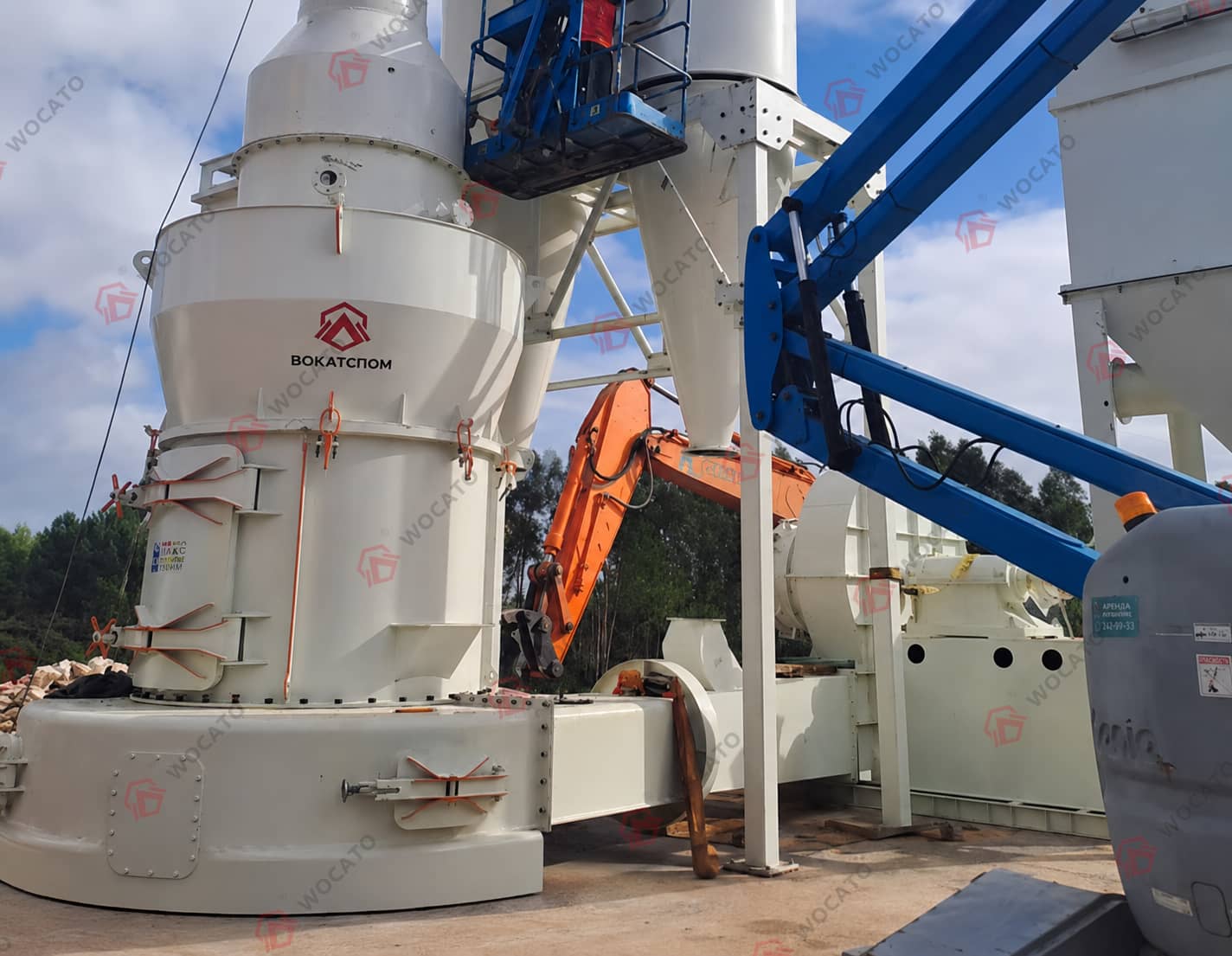 5TPH Limestone Crushing Plant in Nigeria- ZRM130 Raymond Grinding Mill for Mining