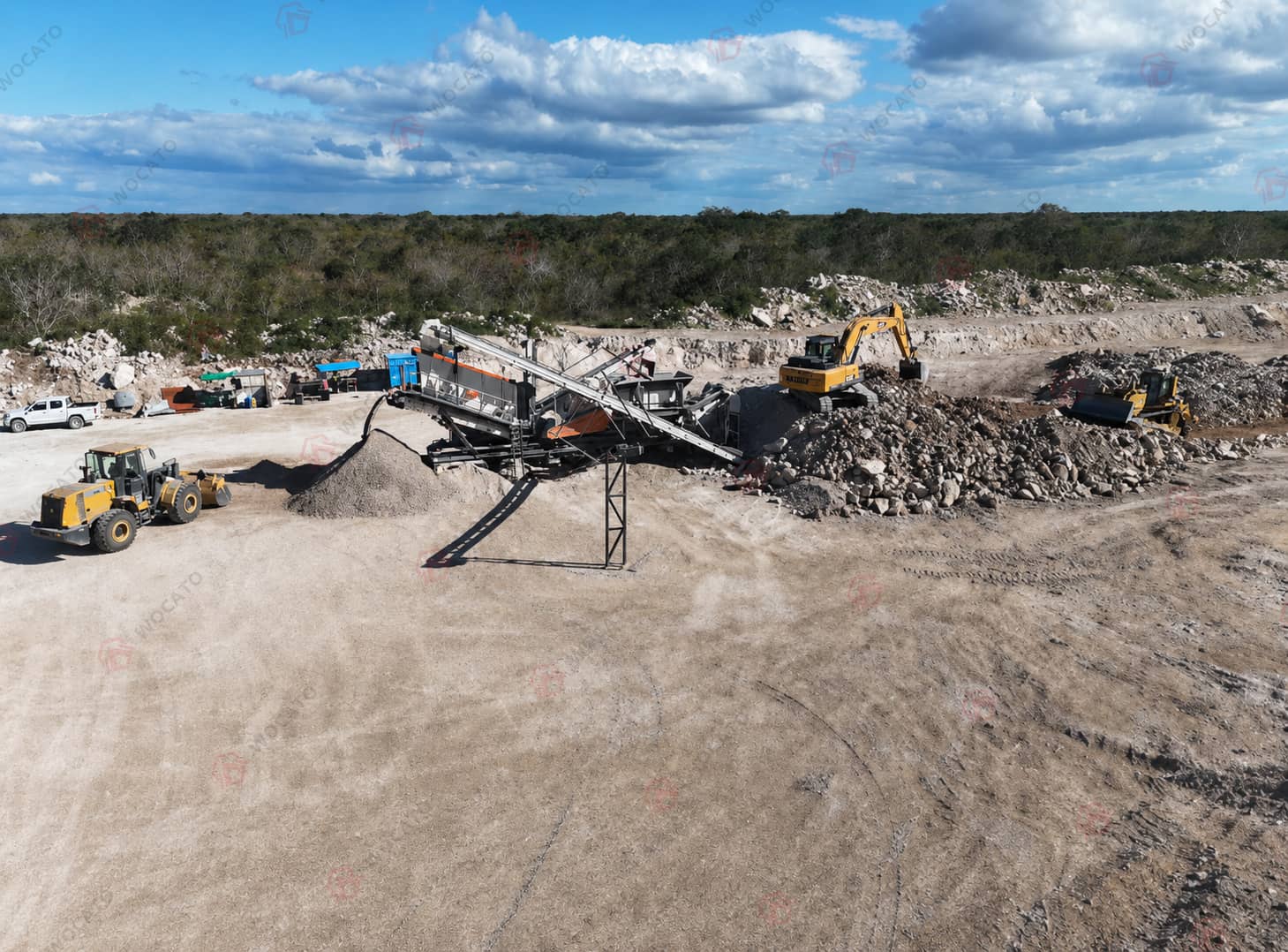 100-200 TPH “3‑in‑1” Impact Crushing Plant – K3‑LF250‑3C for Non‑Hard Rock & Construction Waste in Mexico