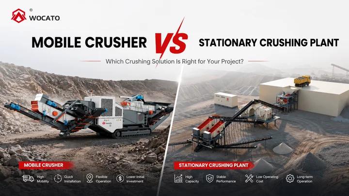 Mobile Crusher vs. Stationary Crusher: Which Crushing Solution Is Right for Your Project?