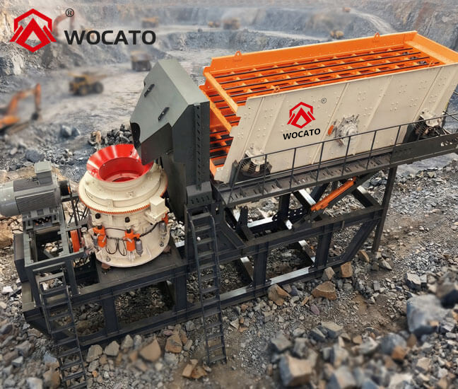 Semi-Mobile Skid Cone Crusher