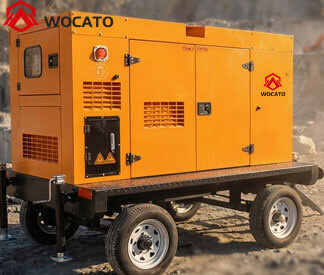 Mobile Trailer Diesel Generator