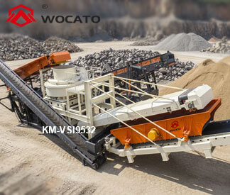 Semi-Mobile Skid VSI Sandmaking Plant