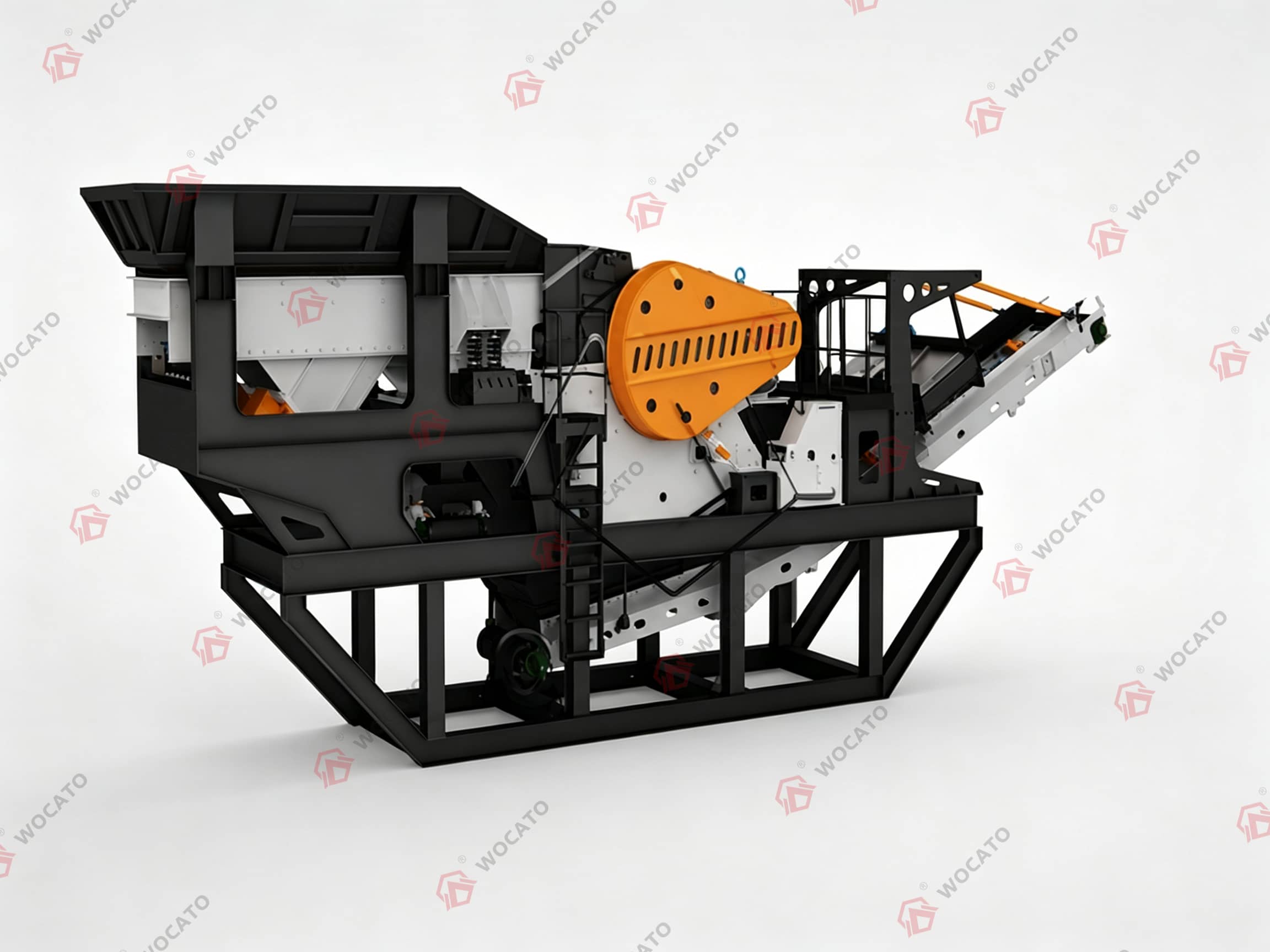 30-50T/H Skid-mounted Crushing Plant 