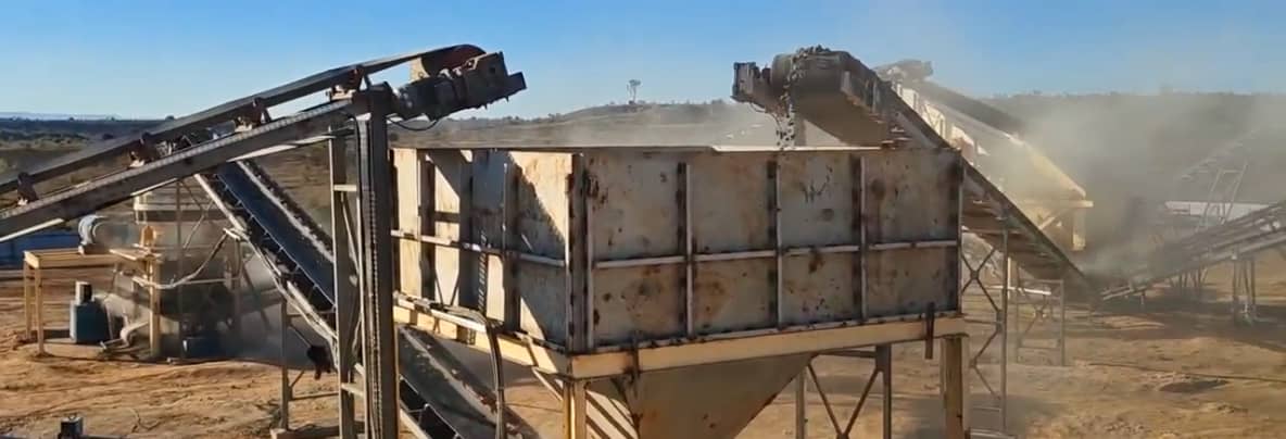 100-120TPH Copper Ore Crushing Plant in Paraguay - Jaw Crusher + Hydraulic Cone Crusher Plant