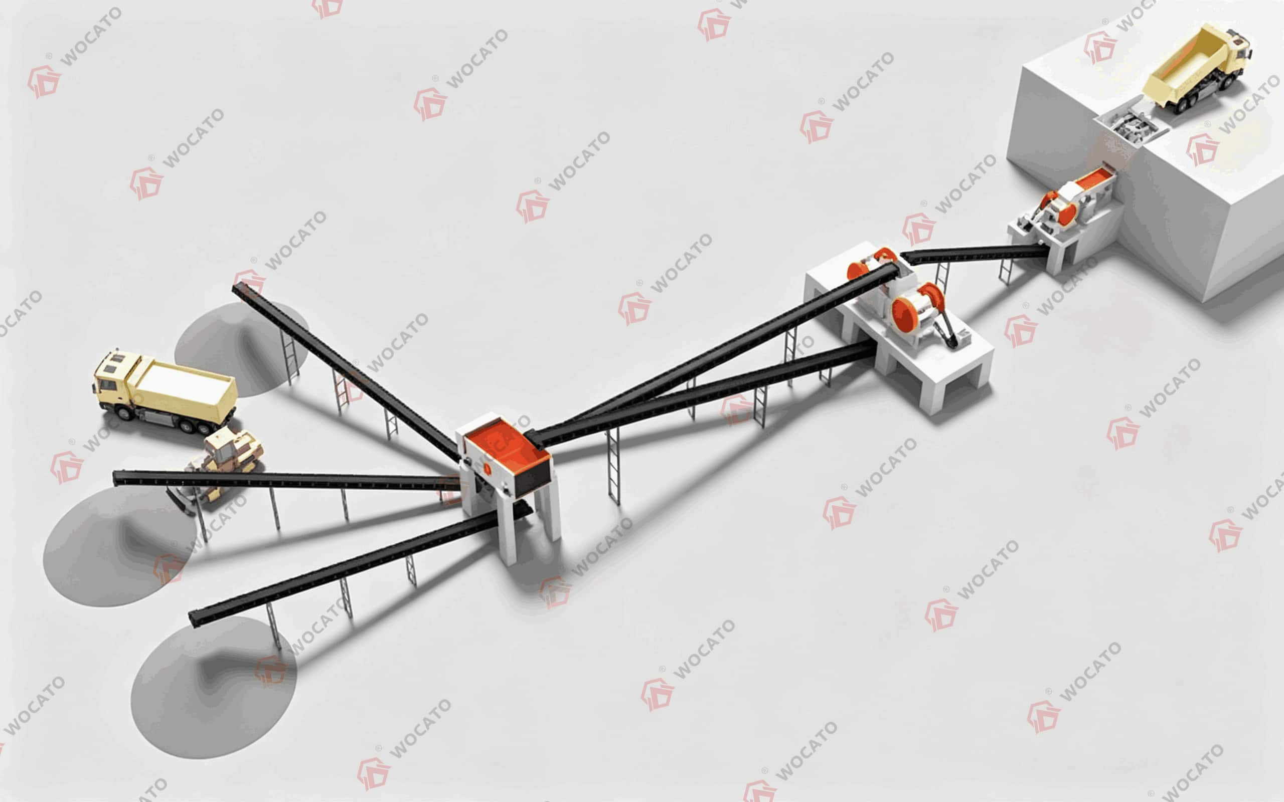 50-100T/H  Hard Rock Crushing Plant 