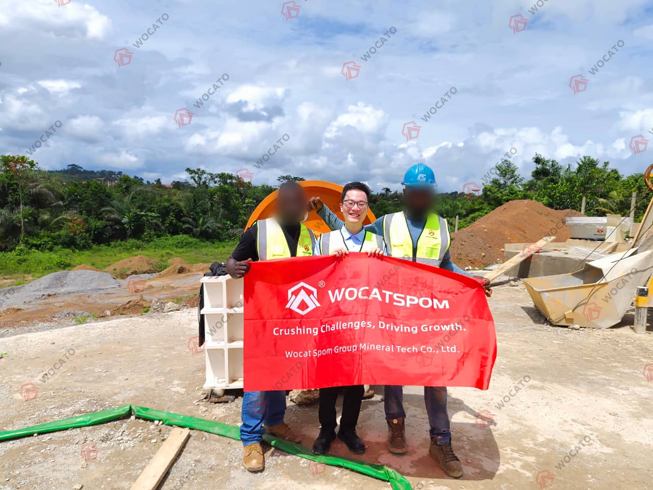 30-50TPH Granite Crushing Plant in Nigeria - Wheel-Mounted Jaw & Hammer Crushing Plant PE+PC Series