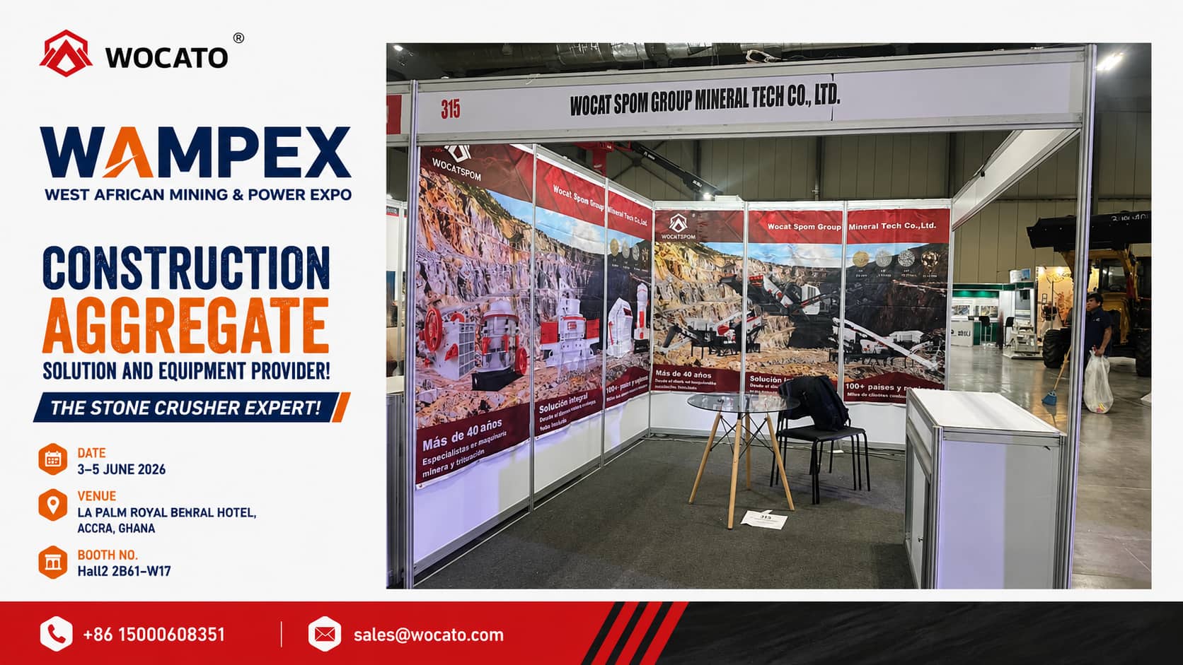 WOCATO Welcomes Visitors at CONSTRUCTO 2026 in Mexico