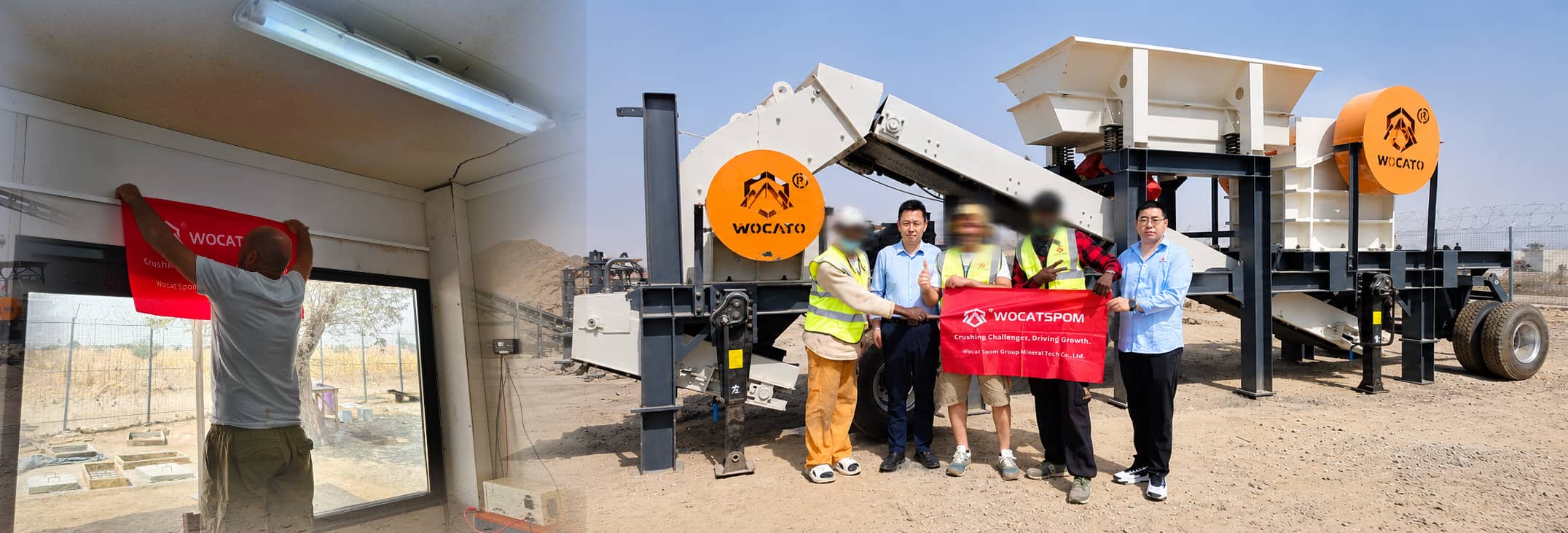 Mobile Crushing Solution for Farm Road Construction