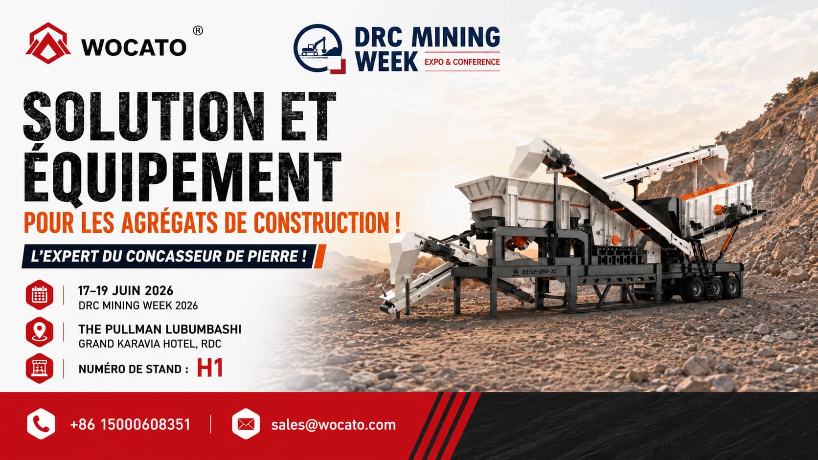 WOCATO to Attend DRC Mining Week 2026